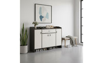 Wooden Footwear Storage Unit with Drawer Solid Wood Construction Freestanding Entryway Storage Cabinet Dust-Resistant Design Modern Shoe Rack With