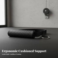 Home Gym Fitness Straps Non-Slip Handles Hanging Exercise Straps Portable Bodyweight Training System for Travel, Outdoor