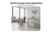 Single-Drawer Bedside Cabinet French & design Household Furniture Retro Design