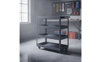 Metal Rolling Tool Cart Mobile Tool Cart with Wheels Sturdy Storage Organizer Portable for Mechanics, Auto Repair Shop