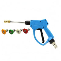 Metal Lance Car Wash Spray Brass Fittings High Pressure Car Wash Nozzle-Style Head Cleaning Tool Multi Purpose