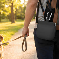 Pet Training Pouch Portable Dog Treat Bag Hand Hands-Free for Walking, Outdoor