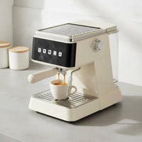 Semi Automatic Espresso Machine High Pressure Extraction Pump Espresso Maker Milk Frother for Kitchen