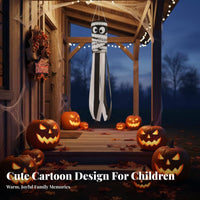 spirit Windsock Halloween Themed specterShaped Windsock Flying Effect for Garden
