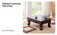 Carved Leg Floor Table European design Household Furniture adaptable Vintage Aesthetic for Adults, Bay bay Area, Office