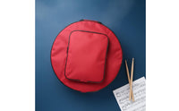 Thickened Handle Snare Drum Bag Zippered Pocket Snare Drum Backpack Portable Instrument Carrier