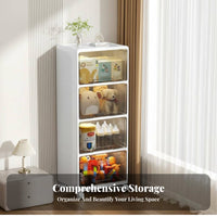 Multi-Tier Cosmetic Cart Large Capacity Rolling Drawer Cart Removable Drawers
