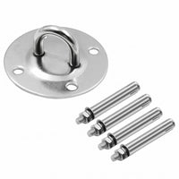 Hanging Loop Plate Four Holes Ceiling Hanger Plate Polished Finish for Overhead