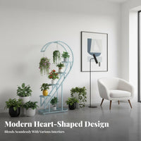 Multi-Tier Plant Stand For Indoor and outdoordoor Use 6-Tier Corner Pot Holder