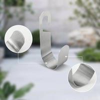 Hose Storage Hook Stainless Steel Faucet Hose Hook Space-Saving for Bathroom