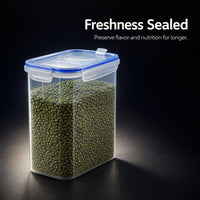 Food Storage Containers Airtight, Kitchen Storage Containers for Dry Goods Preservation, Eco-Conscio - 1.8L