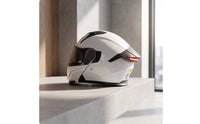 Modular With | DOT Approved, Scratch-Resistant, Modular Helmet with Rear LED Lights, for Street Riding