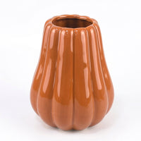 Ceramic Striped Vase, Modern Minimalist Style