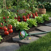 2 Pieces Watering Spray Head Flared Cone Shape Garden Tool Perforated Metal