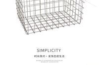 Nordic Style Iron Wire Fruit Basket for Living Room, Snack Storage, and Organizer