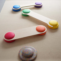 Round Stepping Stones Balance Board for Kids Sensory Training