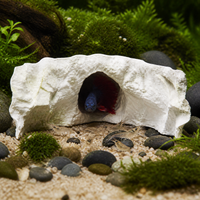 Aquarium Fish Tank Decor Hiding Cave for Small Fish and Shrimp