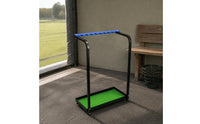 9-Slot Golf Club Storage Holder Organizer, Space Saving Golf Club Rack Non-Slip Base Sports Storage for Practice Area, Garage