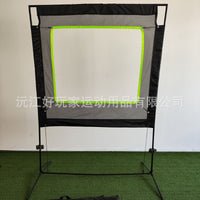 多功能运动球网 毽球羽毛球匹克球训练网 便携式 配件齐全