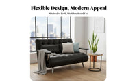 2-in-1 Design Fold-extendable Single Bed Multi-Functional Sleeper Chair Foldable transformable Seating Space-Saving for Apartment Dwellers, Homeowners, Office Workers, Small Spaces, Living Room, Bedroom