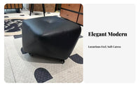 Octagonal Pouf Luxurious Design Footrest Space-Saving for Living Room, Students