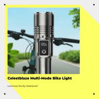 Waterproof USB-C bike headlight