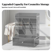 Makeup Organizer with Drawers Space-Saving Cosmetic Case with Drawers for Vanity