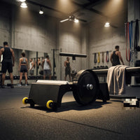 Squating Exercise Machine Portable Squating Machine Metal and Fitness Equipment for Home Gym