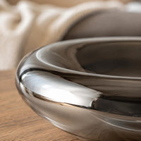 Decorative Fruit Tray Mirrored House Decoration Easy to Clean for Tv Cabinet