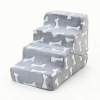 Dog Ramp and Stairs Washable Dog Ramp with Textile Cover Cushioned for Sofa