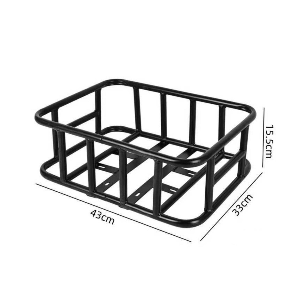 Large Bike Cargo Rack High Load Capacity Cycling Gear Heavy-Duty for Commuting