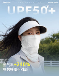 ACRUNU户外防嗮面罩男女挂耳护颈脸基尼单车骑行防紫外线脸罩装备