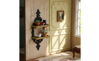 Dollhouse Hanging Basket Realistic Appearance Miniature Wall Shelf for Dioramas