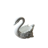 Swan Decorative Bowl Decorative Ornament Compact Sculpture for Vanity
