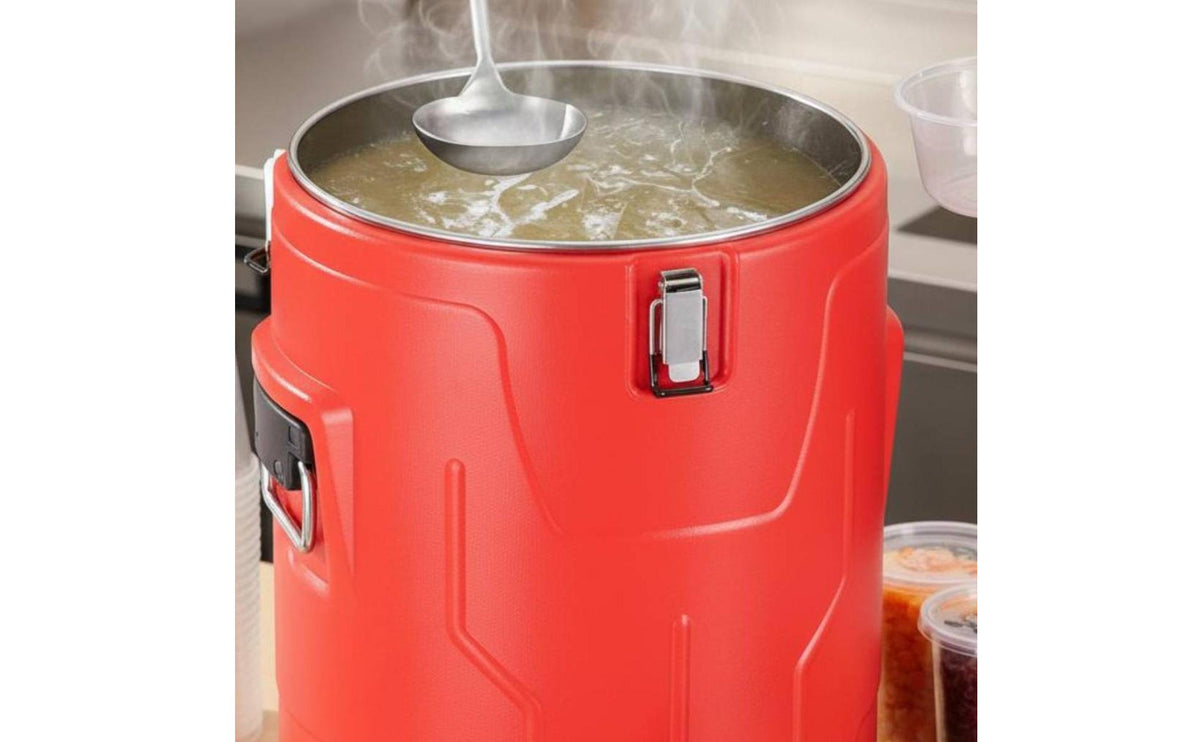 Stainless Steel Insulated Container Leak-Resistant Closure Professional Milk Tea Barrel Stainless Steel Thermal Barrel Thickened