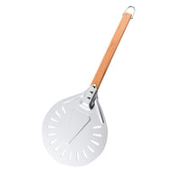 Perforated Pizza Peel Lightweight Utensil for Home Cooks