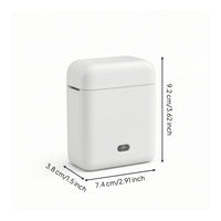Compact Thermal Label Printer Rechargeable Thermal Label Maker Inkless Portable Printer with Paper Handheld for Organizers