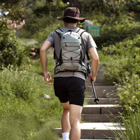 Adjustable Straps Outdoor Sports Backpack Long-Lasting Travel Rucksack Water-Resistant Lightweight Hiking Daypack Breathable for Mountaineering, Camping, Day Trips