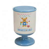 Pedestal Trash Can High-Foot Floor-Standing Trash Can Wide Opening