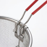 Steel Frying Basket Handle, Easy Clean Stainless Steel Fryer for Serving Fries, 304 Stainless Steel Frying Basket, Deep Frying Basket Rust Resistant