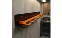 8 Slots Wall Mounted Pneumatic Tool Rack Pneumatic Tool Rack Space Saving for Mechanics, Home Improvement Enthusiasts, Workshop