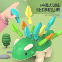 Dinosaur Fine Motor Toy for Toddlers - Hand-Eye Coordination Training