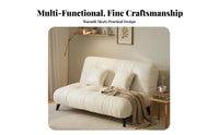 Space-Saving Design space-efficient 2-Seater Settee Modern Minimalist aesthetic Upholstered 2-Seater Settee Comfortable Seating Small Sofa Easy Assembly for Apartment Dwellers, Students, Office Workers, Bedroom, Commercial Waiting Area, Dorm