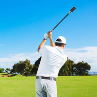 Golf Swing Training Ergonomic Golf Swing with Weighted Head Lightweight for Golfers, Home Practice