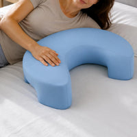 Ergonomic Crescent Pillow Upholstered Rest Aid