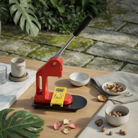 Badge Press with Sliding Track Manual Maker Compact for Hobbyists