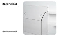 Multicompartment Phone Cabinet Transparent Design vertical surfaceMounted Box Space-Saving