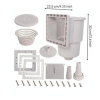 Thru-Wall Pool Skimmer Long-Lasting Through-Wall Pool Skimmer Standard
