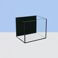 Desktop Aquatic Habitat with Black Rear Glass and Lid