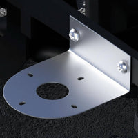 2 Pieces Right-Angles Light Bracket Truck Bracket Easy Install Stainless Steel LED Mount for Road Use